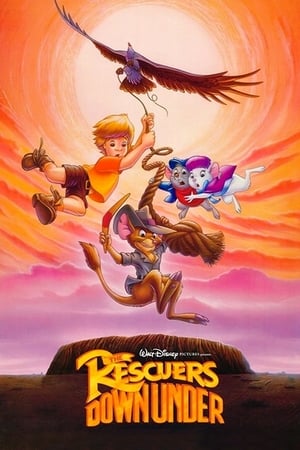 The Rescuers Down Under (1990) Hindi Dual Audio 720p BluRay [740MB] Movie Poster